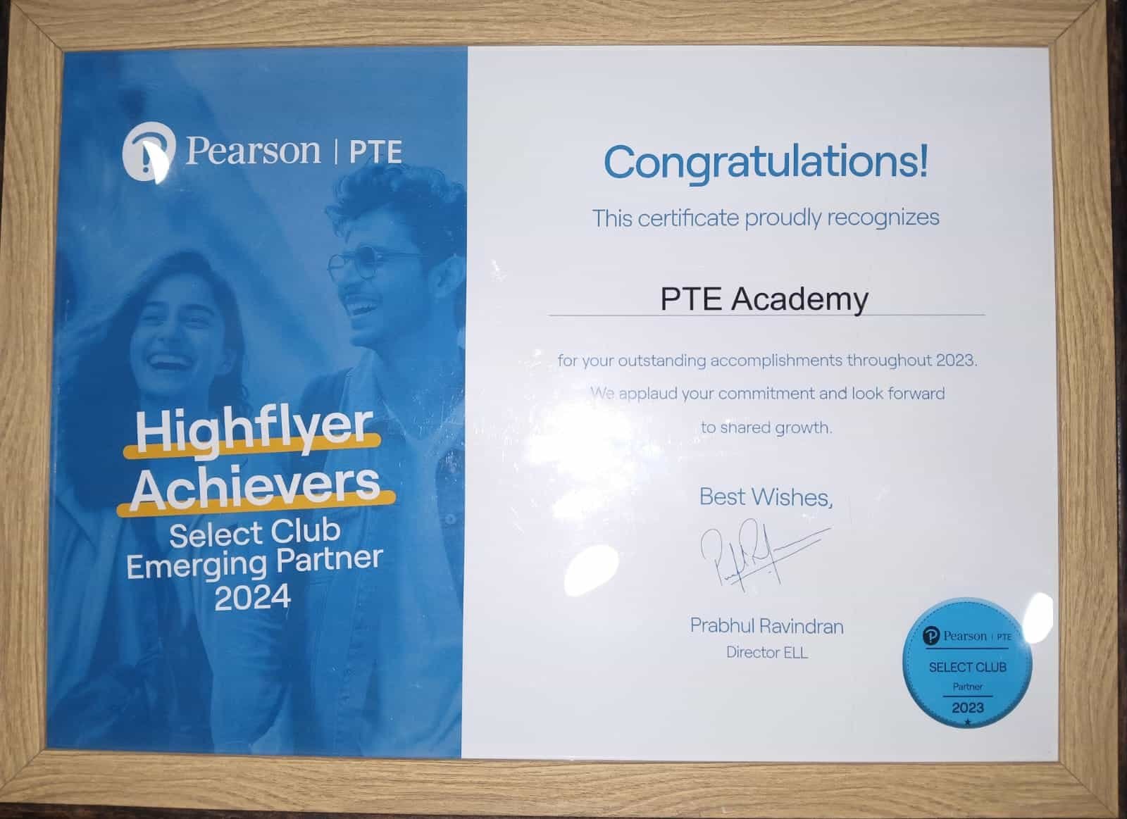 pte award